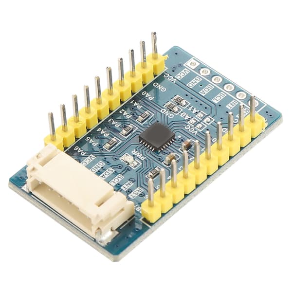 IO-expansionskort I2C-gränssnitt 16 IO-stift Stöder 4 expansionsmoduler I2C-gränssnitt Expanderar Kompatibel med 3.3V 5V nivåer