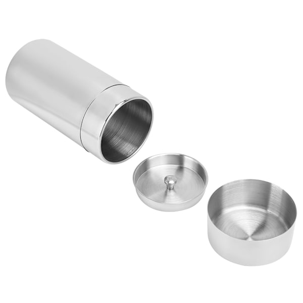 Bærbar 304 rustfrit stål forseglet teblad opbevaringskrukke beholder kaffebønnebeholder L størrelse 550ml