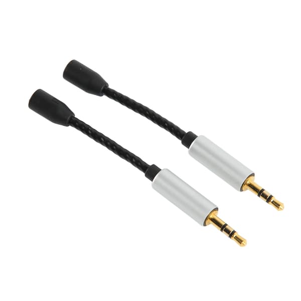 til MMCX til 2,5 mm adapterkabel hun til han tabsfri plug and play lille hovedtelefonadapterkabel