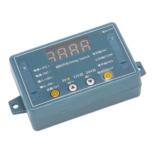 Tidsforsinkelsesmodul DC 5V 32 tilstande LED digitalt display regulerbar timing automatisk kontrol switch modul til motor