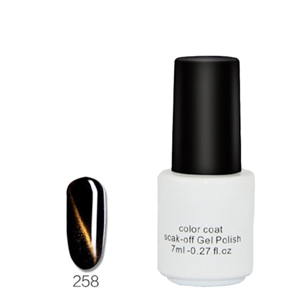 Kynsilakan Topcoat - Kynsien taidelakka Top Coat Gel DIY Kynsien manikyyri työkalu 258