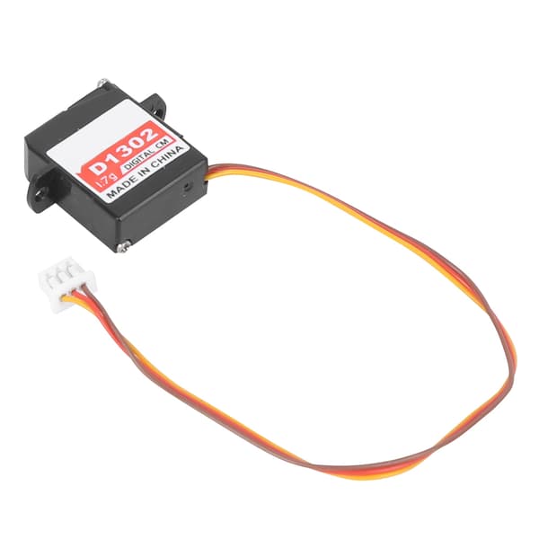 D1302 Mikro Mini Digital Servo Reservedeler Tilbehør for Fastvingede Flymodeller JS1.25 Plugg