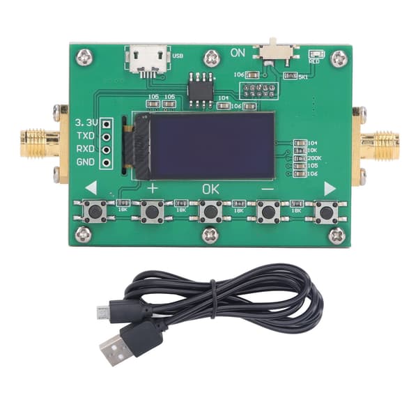 Digital dæmper 6G RF programmerbart modul 30DB trin 0,25DB organisk lysemitterende diode display CNC-kabinet