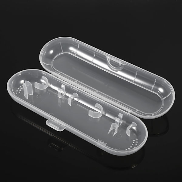 Plast Elektrisk tandborste Förvaring Organizer Box Case Hållare Badrum Resa Camping Portable