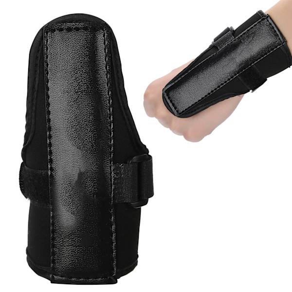 Golf Handledsstöd Golfsving Träningshjälp smärtlindring Stabiliserande handledsstöd Corrector Svart