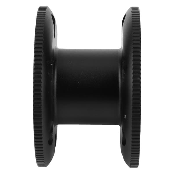 Aluminiumslegering Scuba Diving Finger Spool Reel Dykker Undervands Snorkel Tilbehør (Sort)