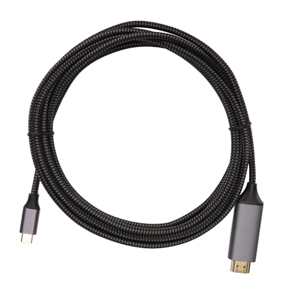 USB C till HD multimediagränssnittskabel 4K vid 60Hz Typ C till HD multimediagränssnittsadapter för Galaxy S22 för XPS 2m/6.6ft