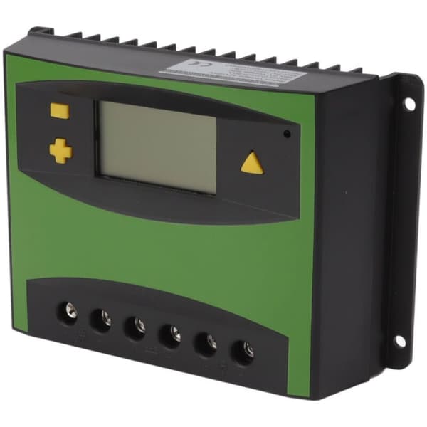 Intelligent 60A 12V/24V solpanelregulator med LCD-display til solcellemodul og batteri