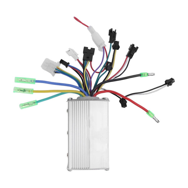 24V 36V 48V 350W Elektrisk Cykel Controller Kit Spænding Automatisk Identifikation Motor Controller og LED Meter til Konvertering