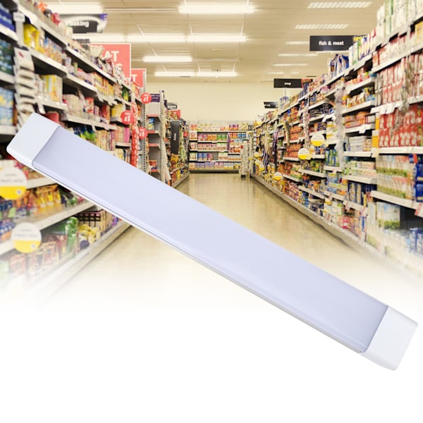 LED-lysrörsremsa IP65 väderbeständig icke-frätande garageverkstad 4000K 2ft 27W AC185-260