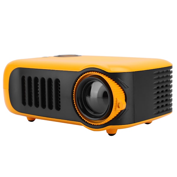 Mini-kannettava projektori Kotiprojektorit 320 x 240 resoluutio 2 tuuman LCD-näytöllä (100-240V) Oranssi Musta AU