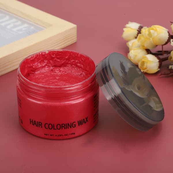 Professionel Barbershop Hårfarve Ler Hårfarvning Modellering Styling Voks 120g #2