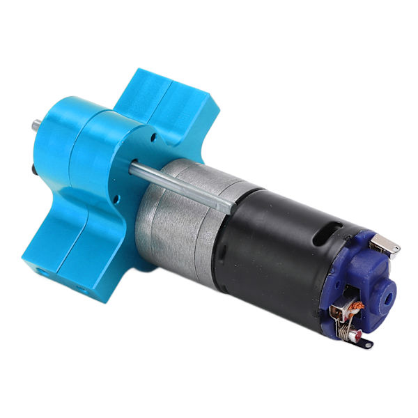 RC girkasse metallhastighetsskiftende girkasse med 370 motor for WPL C14 1/16 RC Military TruckBlue