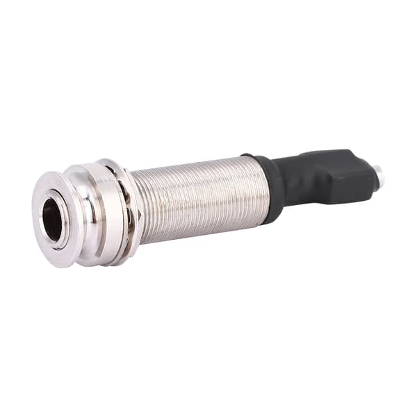 1/4\" (6,35 mm) Utgång 2,5 mm Ingång Endpin Jack för Akustisk Gitarr Inbyggd Rod Piezo Pickup