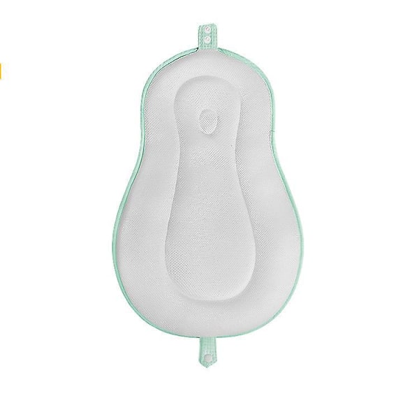 Bomulls Baby Snuggle Nest Sleeper - Bærbar & Pustende Lounger for 0-12 Måneder (Grønn)