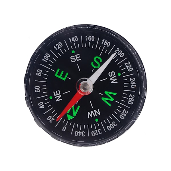 Ammattimainen Outdoor Camping Mini Survival Button -kompassi