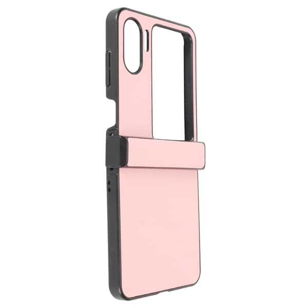 Vikbart telefonfodral reptåligt vikbart telefonfodral för Oppo Find N2 Flip Pink