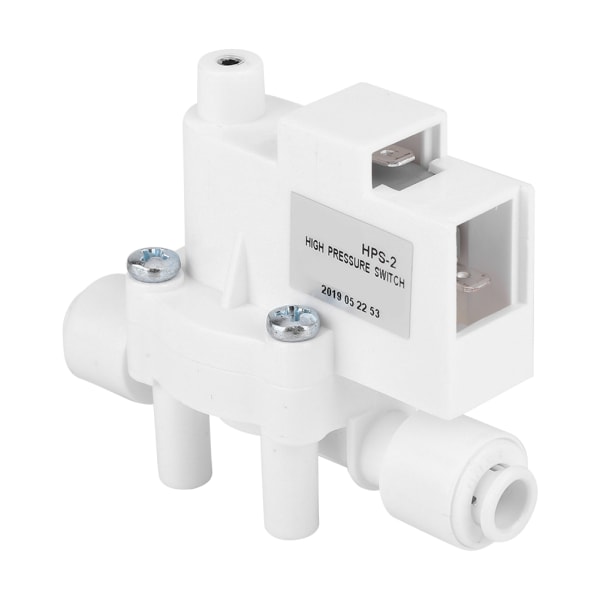 1/4" DC 24V högtrycksbrytare för pump RO-vattenmontörer Tank för omvänd osmos 0,25 MPa Action