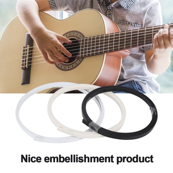 Tre Farver Guitar Bindinger Kantbånd Strips Musikalsk Instrument Tilbehør