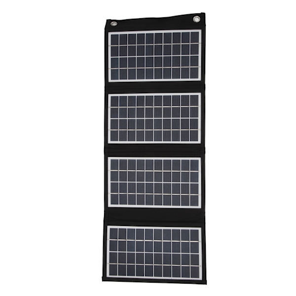 Solcelle Foldbar Taske 30W 5V Bærbar Solcellepanel Oplader med Dobbelt USB Udgang til Mobiltelefon Rejse Camping