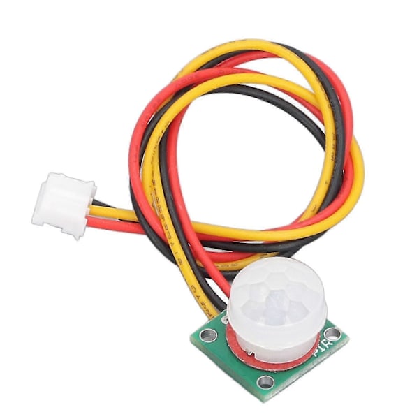 DC 3.3?5V PIR IR Pyroelektrisk Sensor Høj Sensitivitet Infrarød Menneskelig Bevægelsesdetektor Modul med Kabel XH2.0 3P