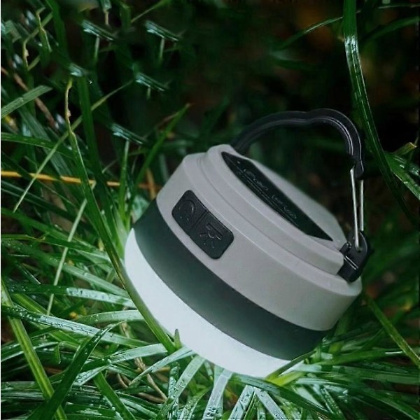 1200mAh Ladattava LED-retkeilyvalaisin, useita värivaihtoehtoja, portaaton himmennys, magneettinen imukuppivalaisin kotiin, retkeilyyn, patikointiin