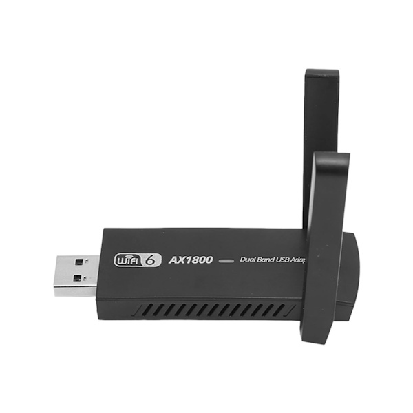 WiFi 6-adapter USB3.0 2.4GHZ til 5.0GHZ AX1800Mbps MU MIMO USB-netværkskort til pc-stationær computer bærbar computer