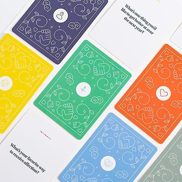BestSelf Intimacy Deck - Engelsk Version Romantisk Par Spillekort