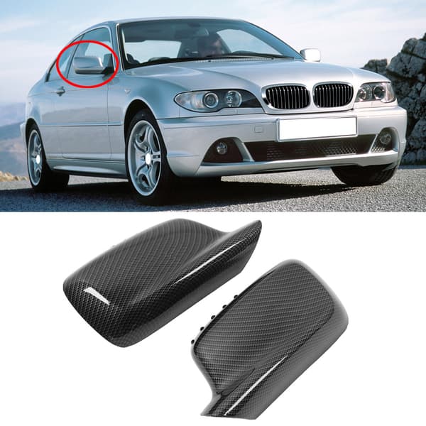 2st Bakre Sidospegelkåpa för 3-serie E46 7-serie E66
