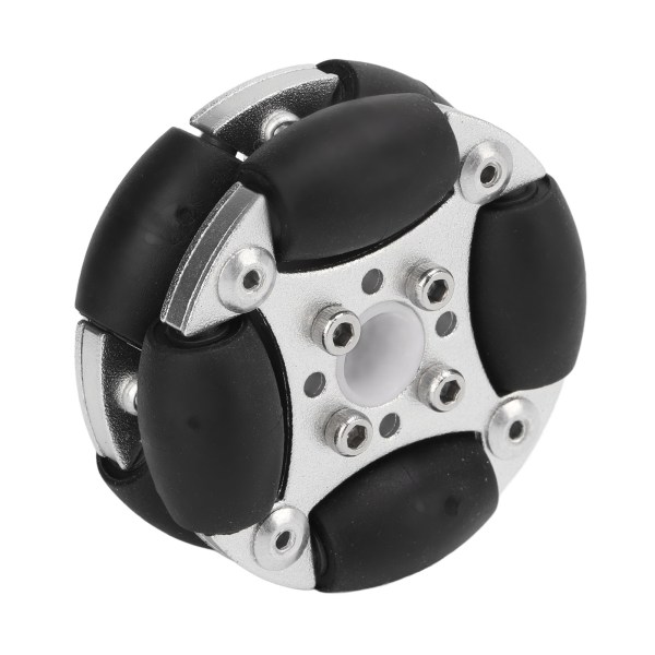 48 mm dobbelt aluminiumslegering Omni Directional hjulbelastning 3 kg til robotkonkurrence