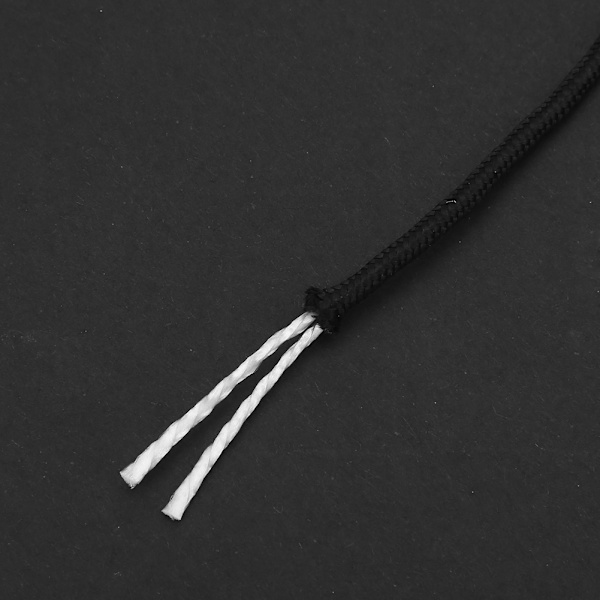Bueskydning Compound Bue Streng Nylon Nock Safe Release D Loop Tilbehør (Sort)