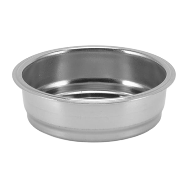 51mm kahvinsuodatin ruostumattomasta teräksestä, yksikerroksinen huokoinen kahvinsuodatin, ei paineistettu, 1 kupin kahvinsuodatin