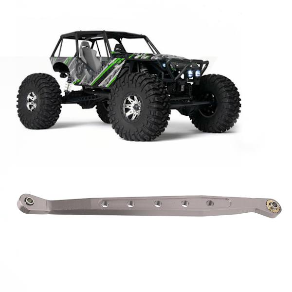 Alumiinilejeeringit alemmat jousituslenkit Kaukosäädin auton lisävaruste 1/10 Axial 90018 RC Crawler Titanium Color
