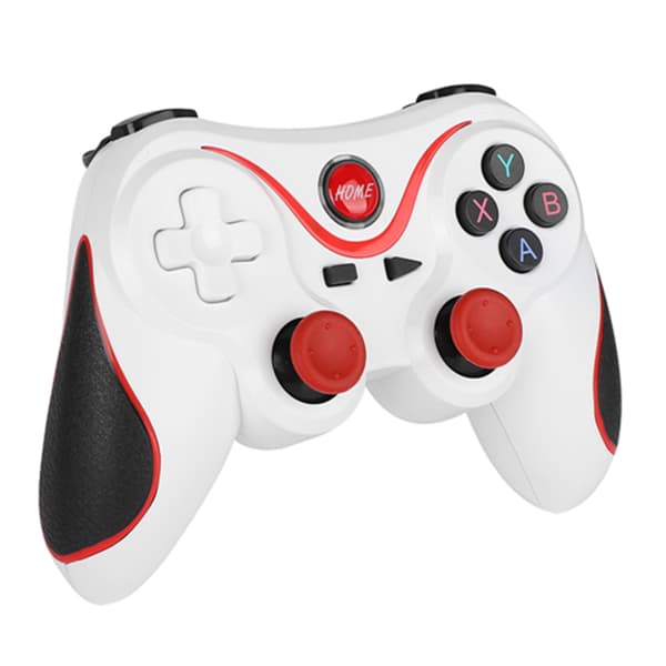 T3 Telefon Trådløs Bluetooth4.0 Gamepad Spillhåndtak for PS3-vert