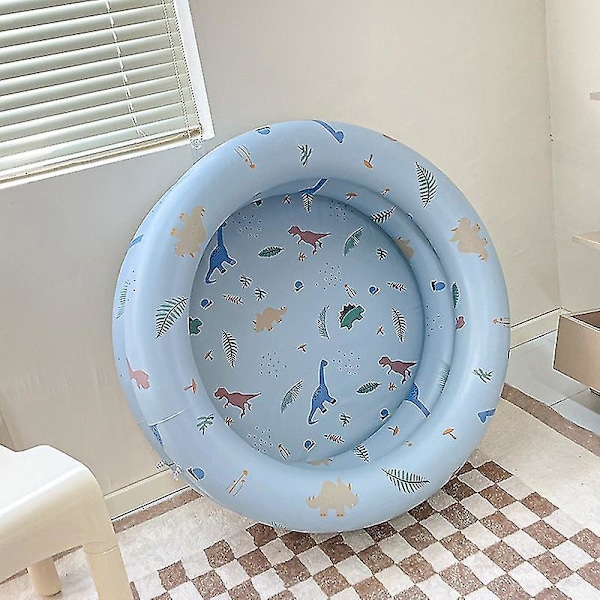 Swimming Round Pool for Babies - Size 90 Blue