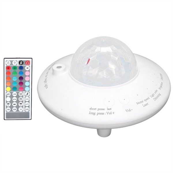 LED-nattelys USB RGB Bluetooth-projektorlys Projektionslampe til festdekoration Fødselsdagsgaver