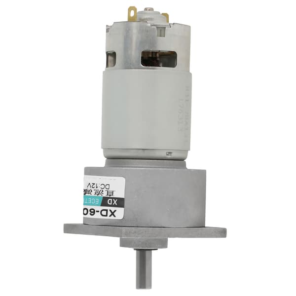 35W Micro DC metalgearmotor hastighedsjusterbar CW/CCW (12V 600rpm)