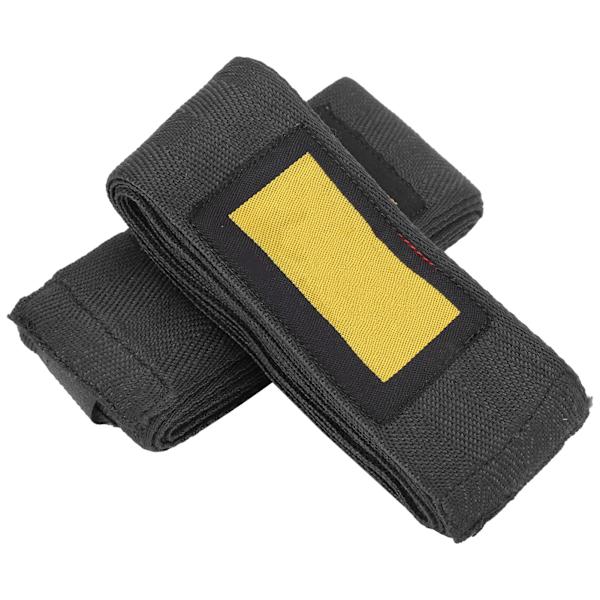 1 par boxningshandskar bandage bomull Muay Thai Arts elastiska handomslag för män kvinnor svart