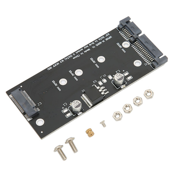 SATA M.2 SSD til SATA Adapterkort Stabil Ydeevne Praktisk Adapterkort til Bærbar Computer Desktop