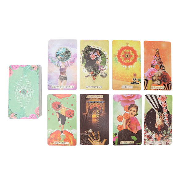 78-Deck The Muse Tarot Cards Divination Fate Forecasting Underhållningsbrädspel