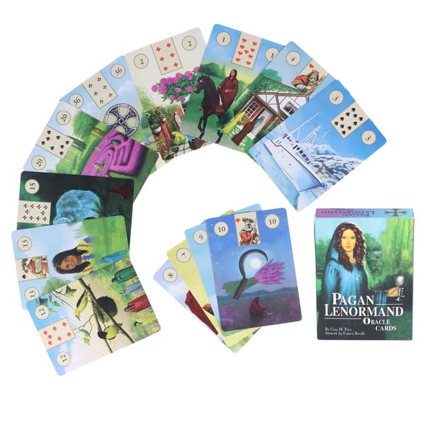 Party Tarotkortlek Bärbar Ödesdivinationskort Framtidsberättande Brädspel Present