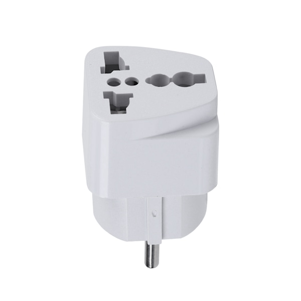 Multifunksjonell reiseadapter EU-adapter konverterplugg veggplugg Tyskland Frankrike 100-250V