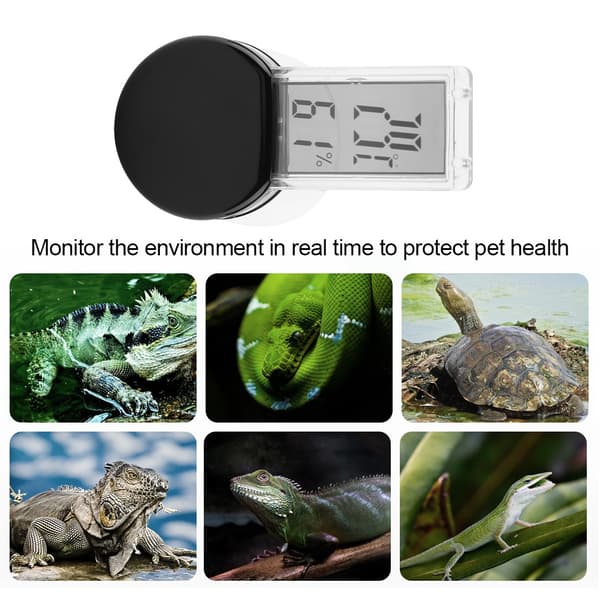 Reptil Hygrometer Termometer Monitor