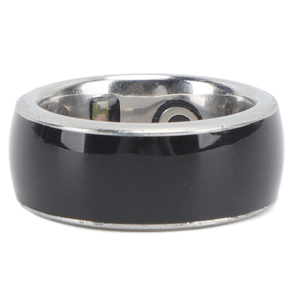 Smart sundhedsring Bluetooth sundhedstracker ring blodiltmåling skridttælling vandtæt genopladelig bærbar smart ring størrelse 21