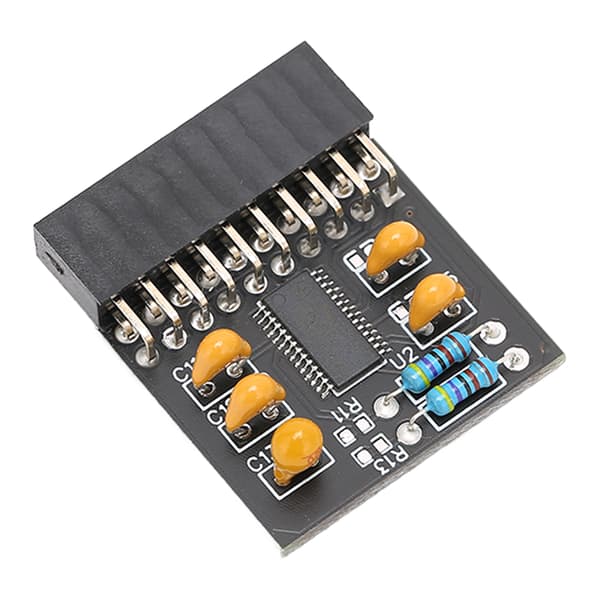 TPM 2.0 Krypteringssäkerhetsmodul 20Pin LPC Pro TPM2.0 Säker Stabil Enkel Installation Hållbar 20Pin SPI-modul för Win