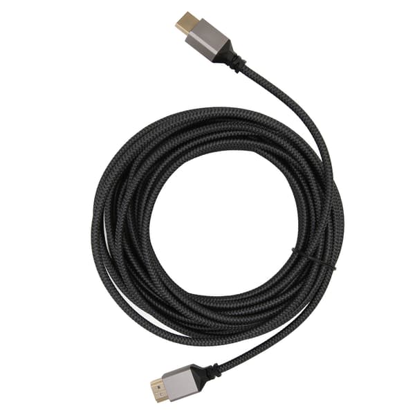 HD Multimedia Interface-kabel Höghastighets 4K 60Hz HD Multimedia Interface-kabel Hane till Hane-kabel för surfplatta kamera dator 7.5M