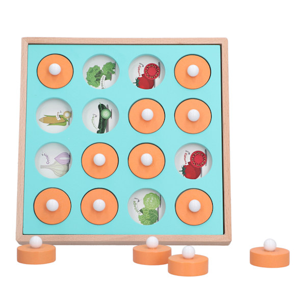 Träask minnes schack stimulera fantasi minne match schackspel för småbarn barn