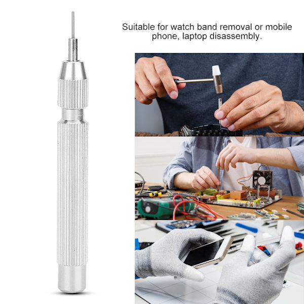 0,7 mm klockband Rem Link Pin Spring Bar Remover Watch Reparation Tillbehör Verktyg