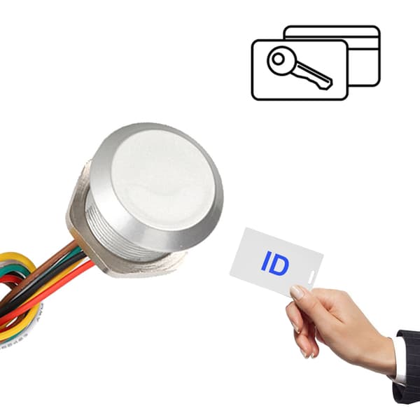 Mini RFID-controller Indbygget Vandtæt Adgangskontrollæser Wiegand26/34-interface