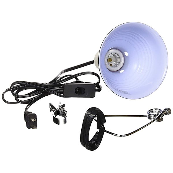 Reptillampe Klemme Lampe Armatur Stativ Pæreholder til Solbadning